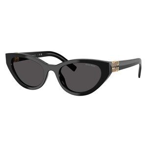 New MIU MIU Black Butterfly SMUA04 16K-08Z Sunglasses Women